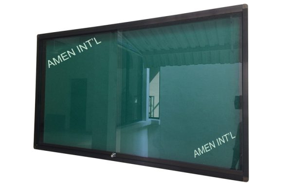 Pinboard With Black Aluminum Frame | Amen International Pte Ltd