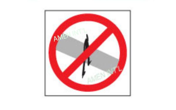 No Crossing Sign Singapore | Amen International Pte Ltd