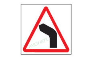 Bend Ahead Sign