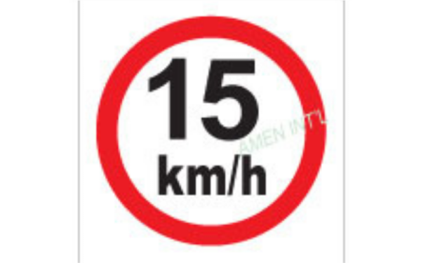 Speed Limit Sign Singapore | Amen International Pte Ltd