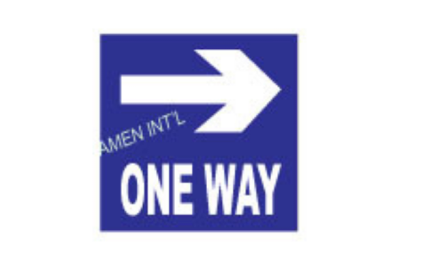 One Way Sign Singapore | Amen International Pte Ltd