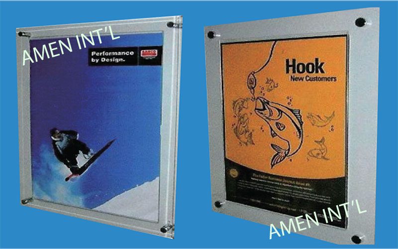 Acrylic Pocket Frames Singapore Amen International Pte Ltd