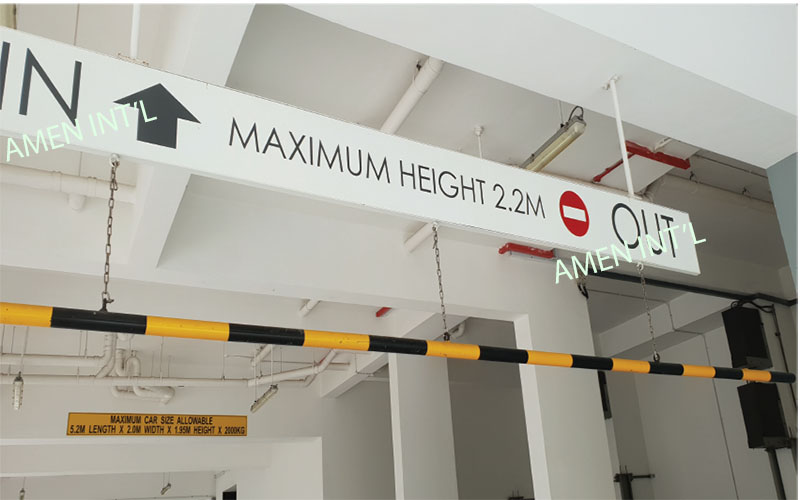 Height Limit Entrance Signs Singapore Amen International Pte Ltd