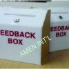 Feedback Box | Amen International Pte Ltd
