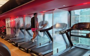 Gym Acrylic Partition