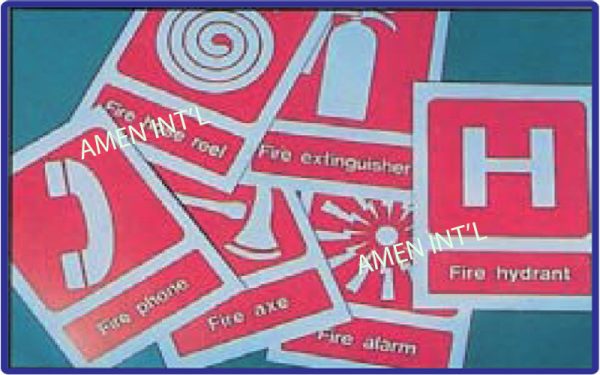 Fire Safety Signs Singapore | Amen International Pte Ltd