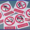 Prohibition Signs Singapore | Amen International Pte Ltd