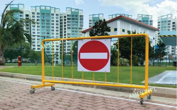 Mild Steel Barriers Singapore | Amen International Pte Ltd